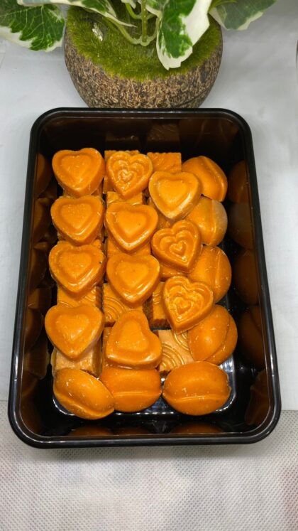 Orange flavour chocolate