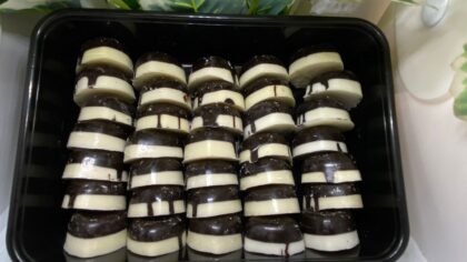 Day and night, chocolate